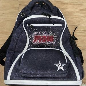 Sparkly Custom Rebel Athletic Bag